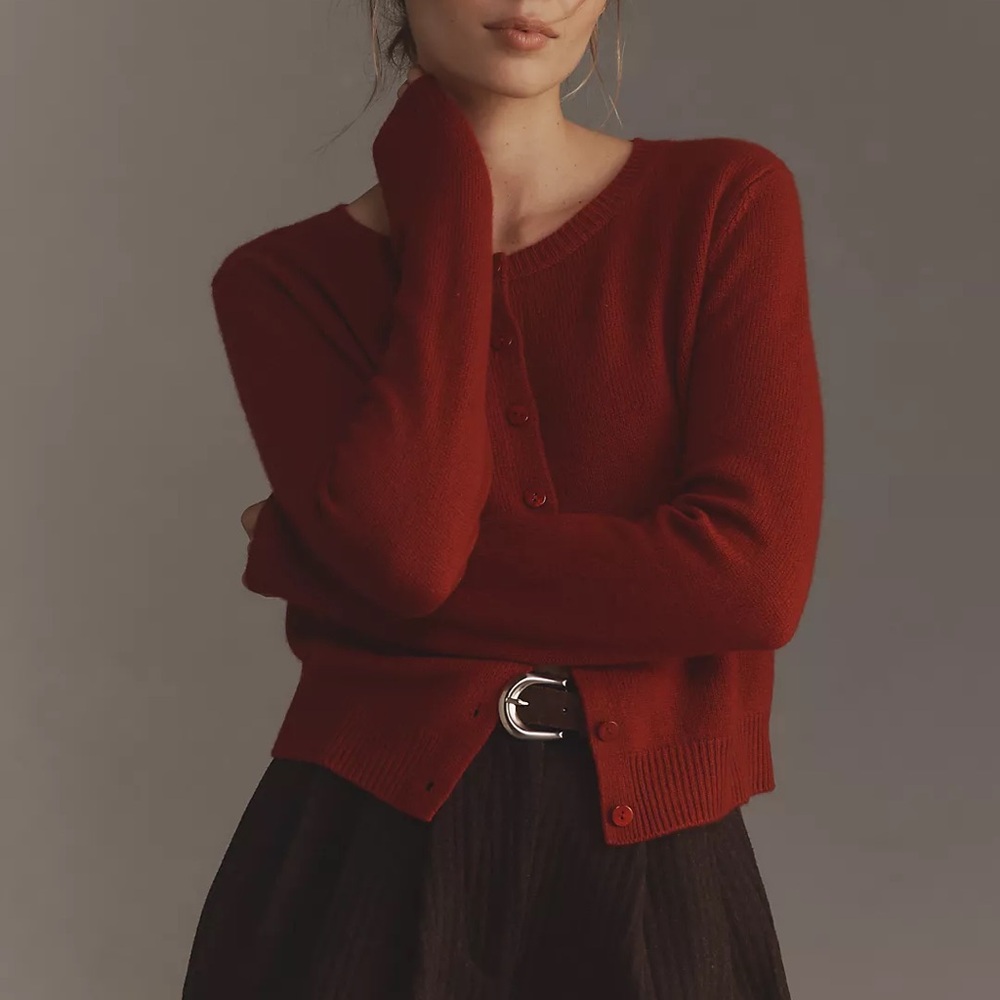 NWT Reformation Clara Cashmere Cardigan